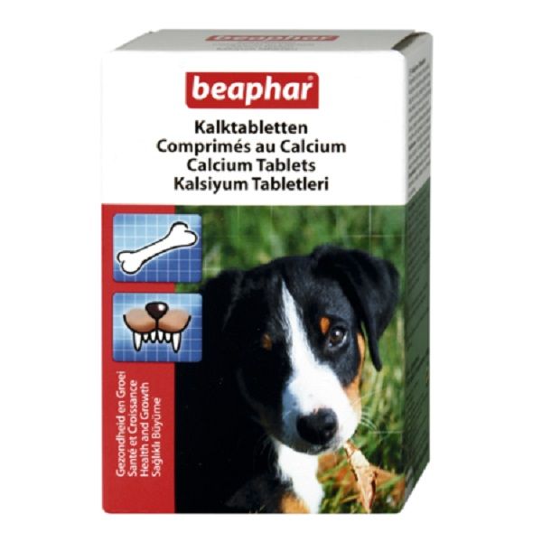 قرص کلسیم سگ بیفار مدل calcium tablets بسته 180 عددی