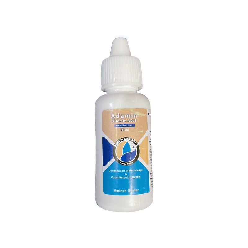 قطره ویتامین آمینه گستر مدل adamin حجم 30 میلی لیتر