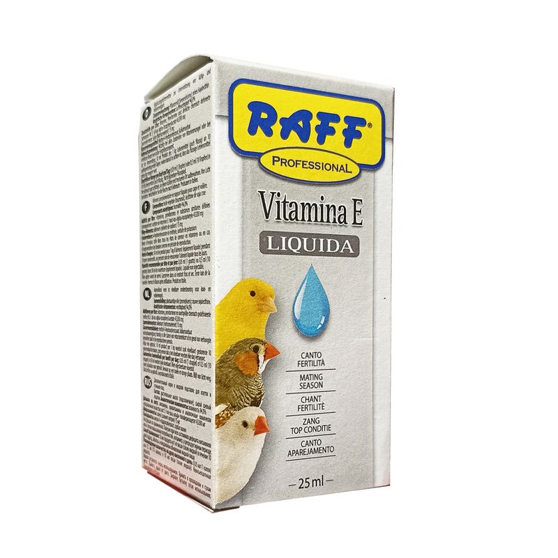 قطره ویتامین پرندگان راف مدل vitamina e liquida حجم 25 میلی لیتر