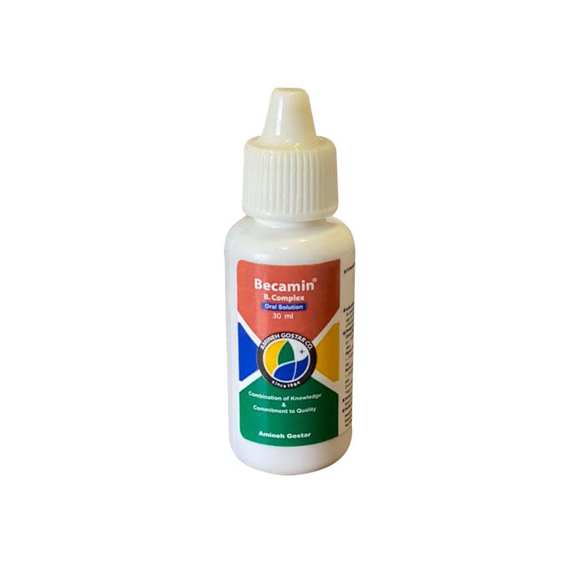 قطره پرندگان بکامین مدل b.complex حجم 30 میلی لیتر