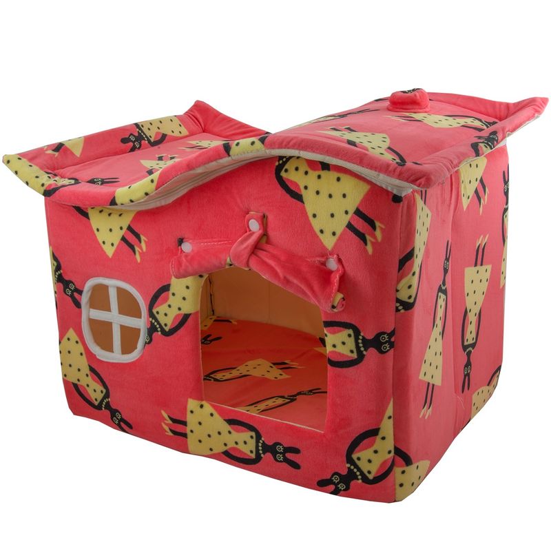 لانه حیوانات خانگی بهار گالری مدل pink pet nest 55004