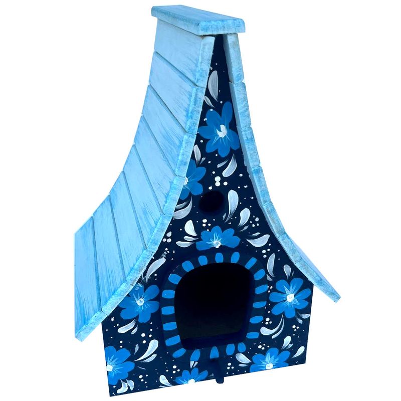لانه پرنده مدل کلبه چوبی کد bh007