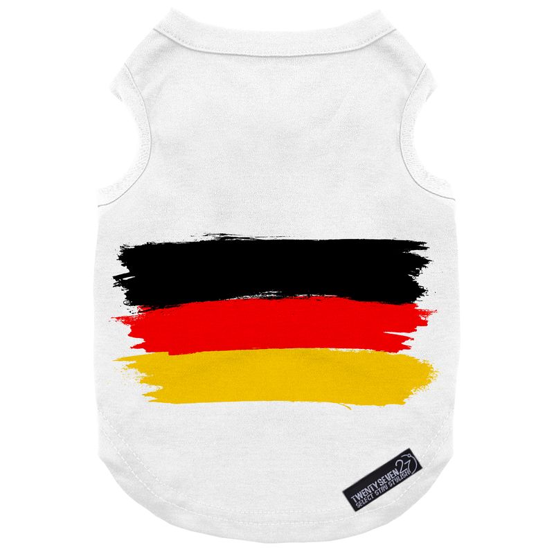 لباس سگ و گربه 27 طرح germany کد mh392 سایز s