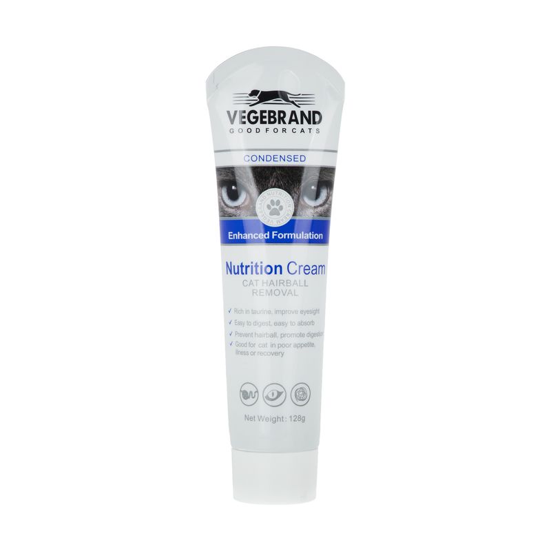 مالت گربه ووجی برند مدل nutritioncream کد 1201 وزن 128 گرم