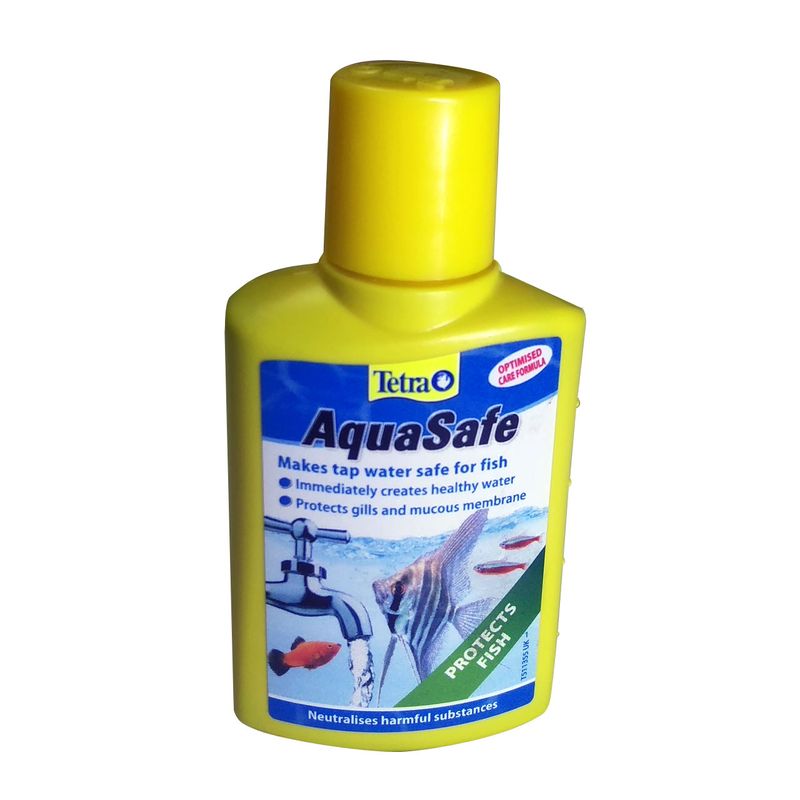محلول aqua safeتصفیه آب آکواریوم مدل تترا ساخت آلمان حجم 50 میلی لیتر