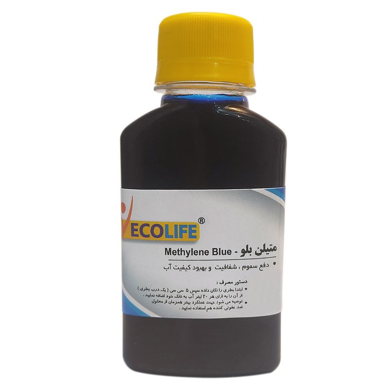 محلول آب آکواریوم متیلن بلو مدل لایف اوشن حجم 120 میلی لیتر