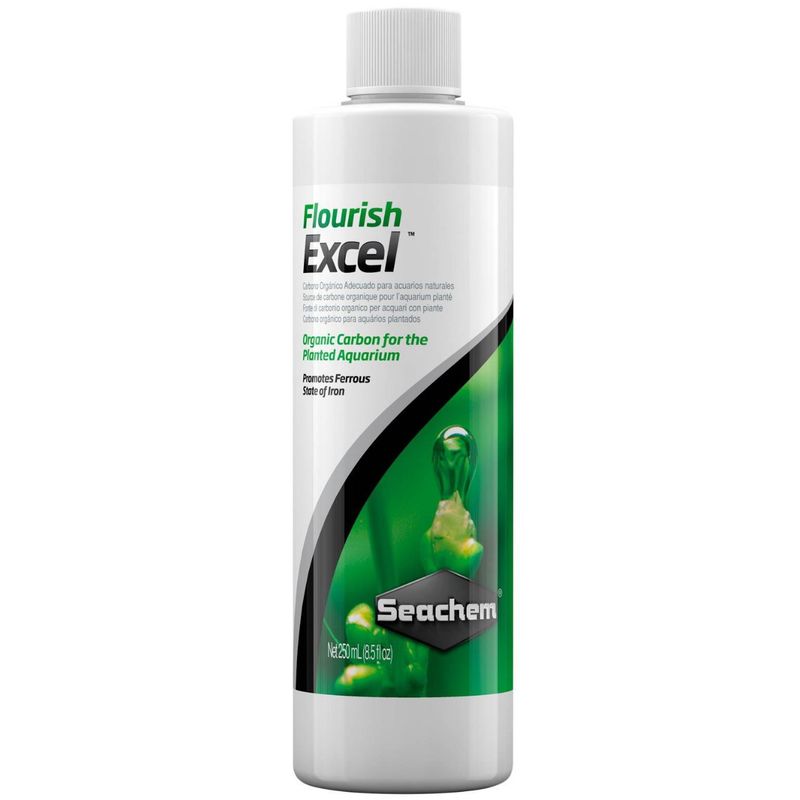 محلول آب آکواریوم seachem مدل flourish excel حجم 250 میلی لیتر