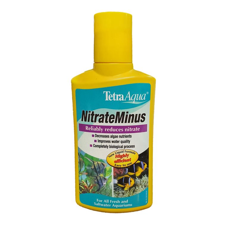 محلول آماده ساز آب آکواریوم تترا مدل nitrate minus حجم 250 میلی لیتر