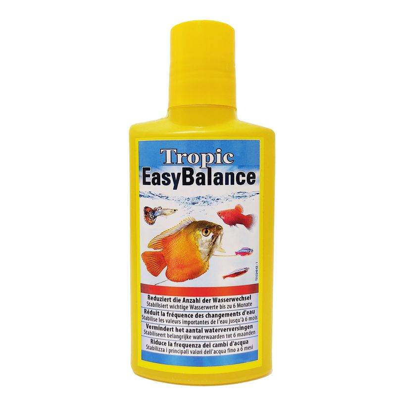 محلول آماده ساز آب آکواریوم تروپیک مدل easybalance کد e07 حجم 250 میلی لیتر