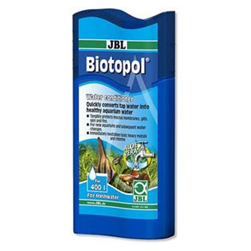 محلول آماده ساز آب آکواریوم جی بی ال مدل biotopo کد 633819a حجم 500 میلی لیتر