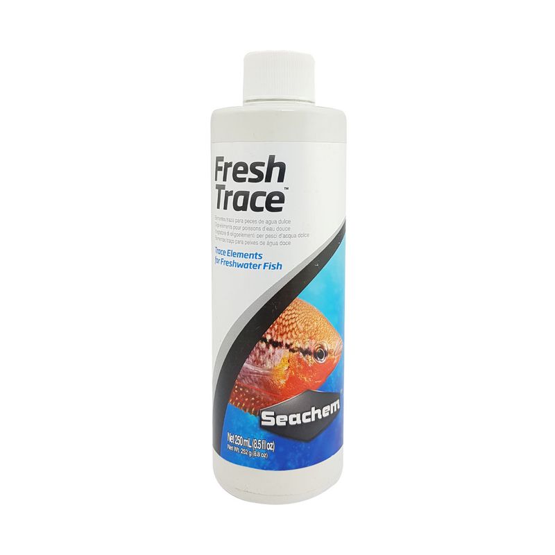 محلول آماده ساز آب آکواریوم سیچم کد 3141 مدل fresh trace حجم 250 میلی لیتر