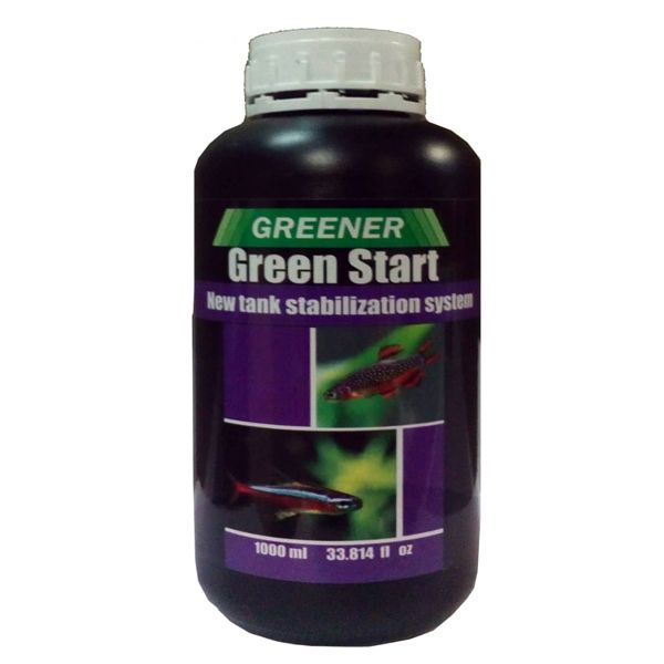 محلول آماده ساز آب آکواریوم گرینر مدل green start حجم 1000 میلی لیتر