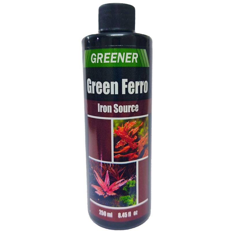 محلول آهن آکواریوم گرینر مدل green ferro حجم 250 میلی لیتر