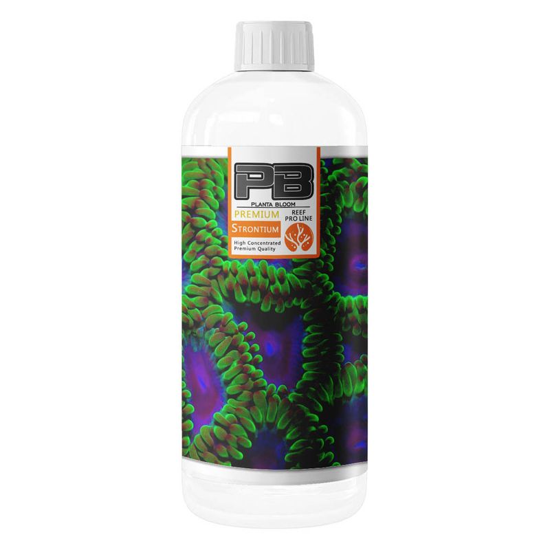 محلول استرانسیوم پلانتا بلوم مدل reef pro line strontium حجم 450 میلی لیتر