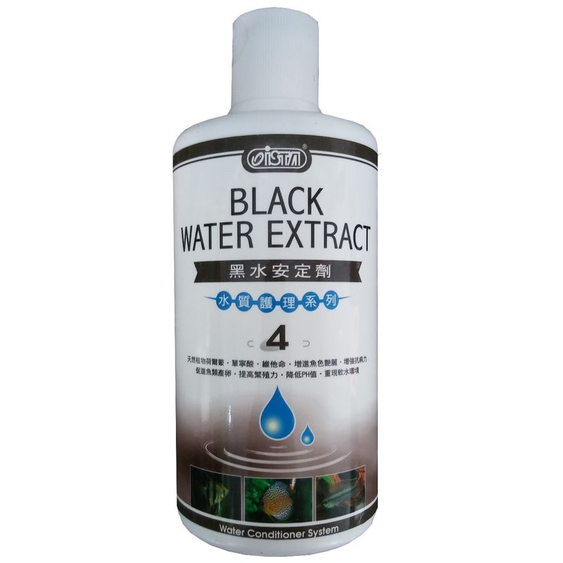 محلول بلک واتر آکواریوم ایستا مدل black water extract حجم 500 میلی لیتر