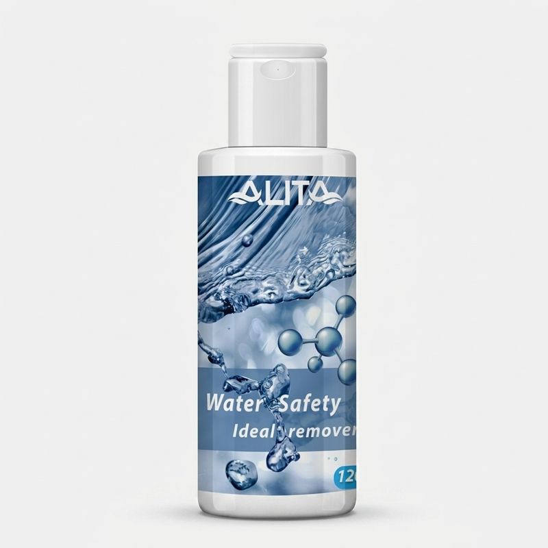 محلول خنثی‌کننده آب آکواریوم آلیتا مدل water safe حجم 120 میلی‌لیتر