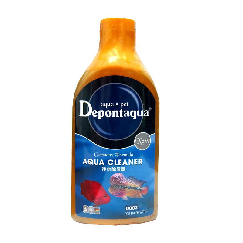 محلول شفاف کننده آب آکواریوم دپونت آکوا مدل aqua cleaner حجم 200 میلی لیتر