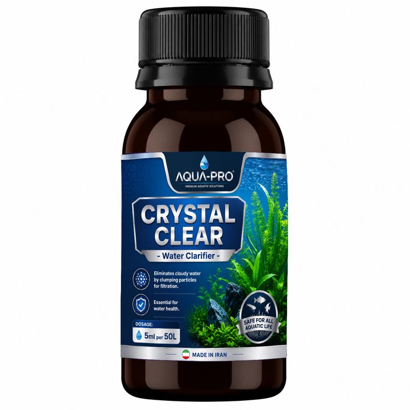 محلول شفاف کننده آب آکواریوم مدل aqua‑clear60 حجم 60 میلی لیتر