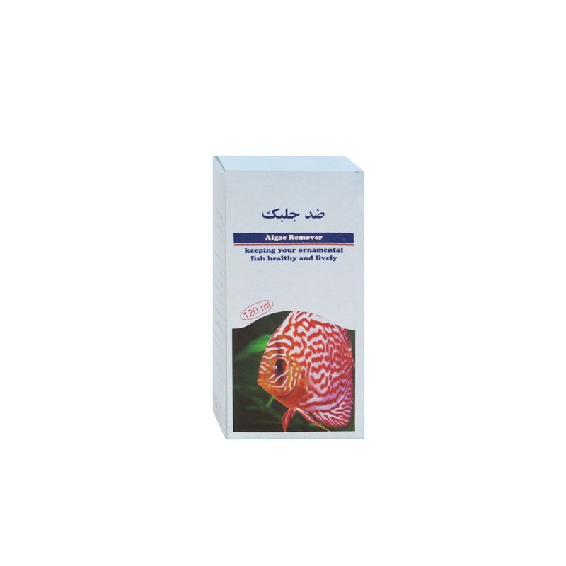 محلول ضد جلبک آب آکواریوم مدل mbox حجم 120 میلی لیتر