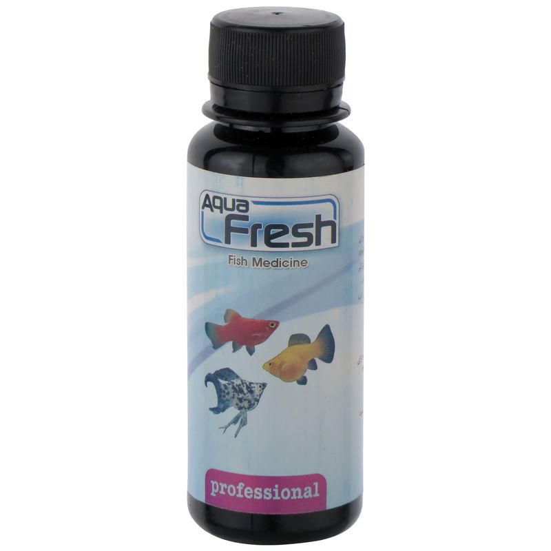 محلول ضد جلبک مدل aqua fresh حجم 100 میلی لیتر