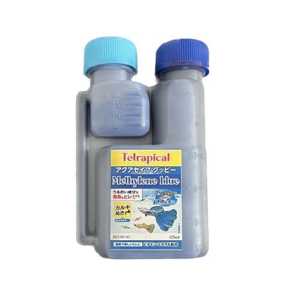 محلول ضد عفونی کننده آب آکواریوم مدل tp methylene blue حجم 10 میلی لیتر