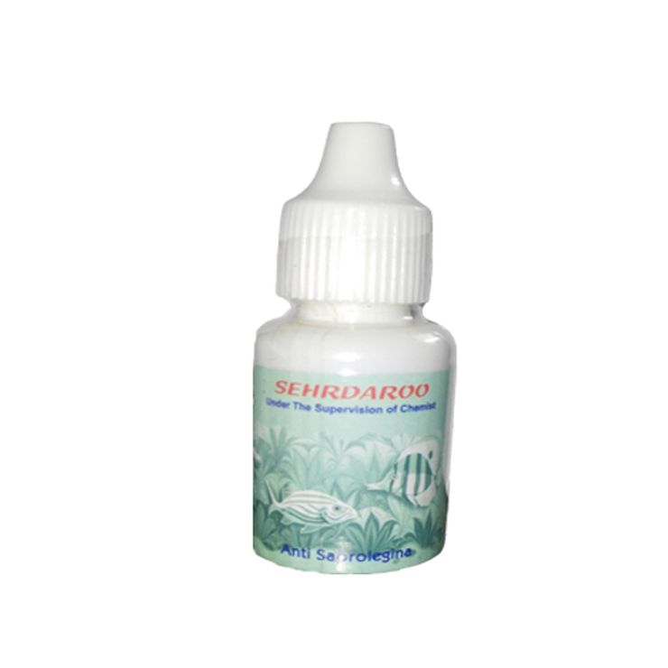 محلول ضد قارچ آب آکواریوم شیرین سحر دارو مدل antifungal حجم 30 میلی لیتر
