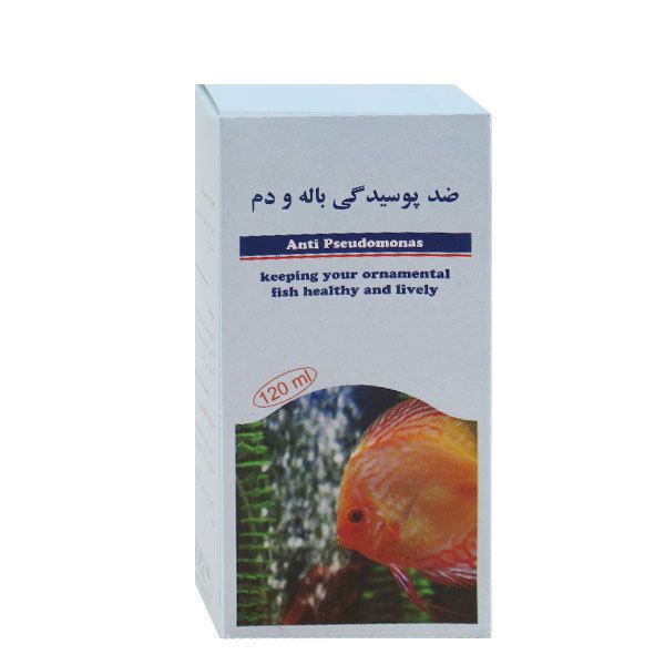محلول ضد پوسیدگی دم و باله ماهی مدل mbox حجم 120 میلی لیتر