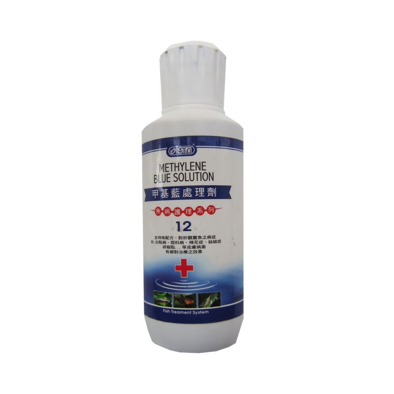 محلول متیلن بلو ایستا مدل methylene blue solution حجم 120 میلی لیتر