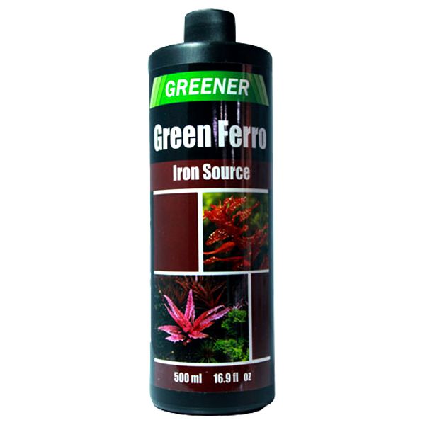 محلول مکمل آهن آکواریوم گرینر مدل green ferro حجم 500 میلی لیتر