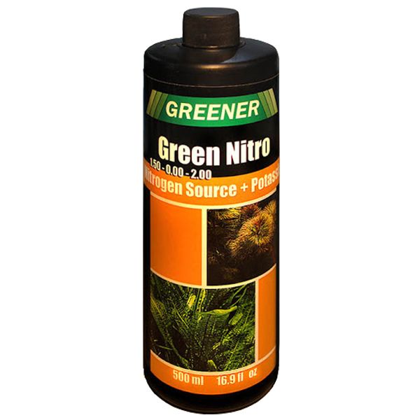 محلول نیتروژن آکواریوم گرینر مدل green nitro حجم 500 میلی لیتر
