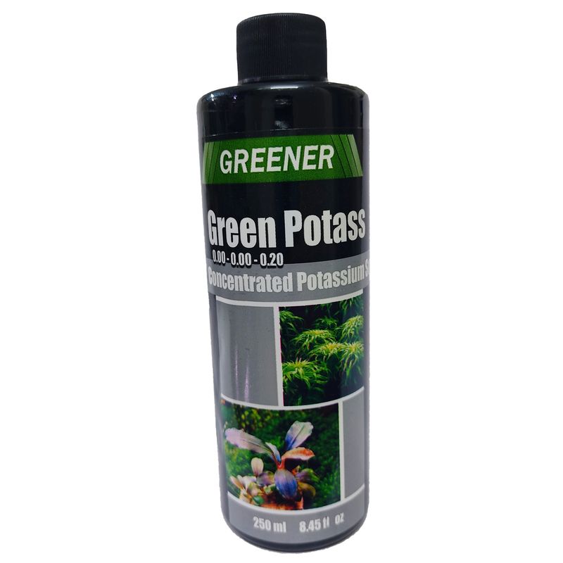 محلول پتاسیم آکواریوم گرینر مدل green potass حجم 250 میلی لیتر
