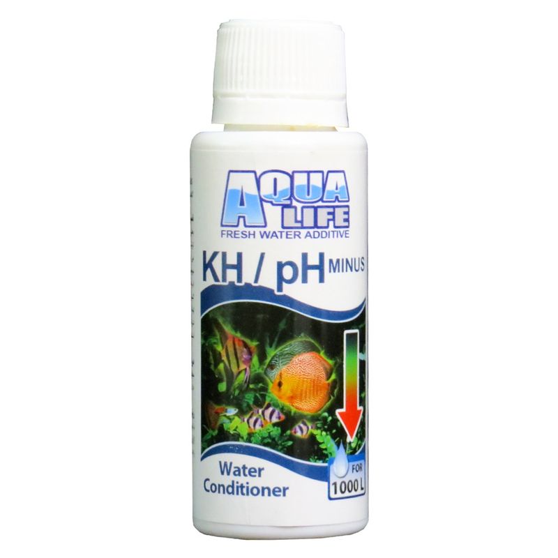 محلول کاهنده kh_ph آب آکواریوم آکوالایف حجم 100 میلی لیتر
