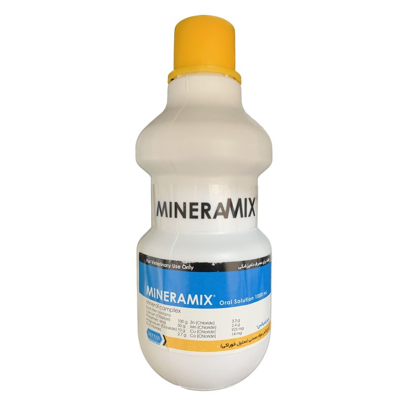 محلول کمپلکس مواد معدنی مینرامیکس مدل mineral حجم 1000 میلی لیتر