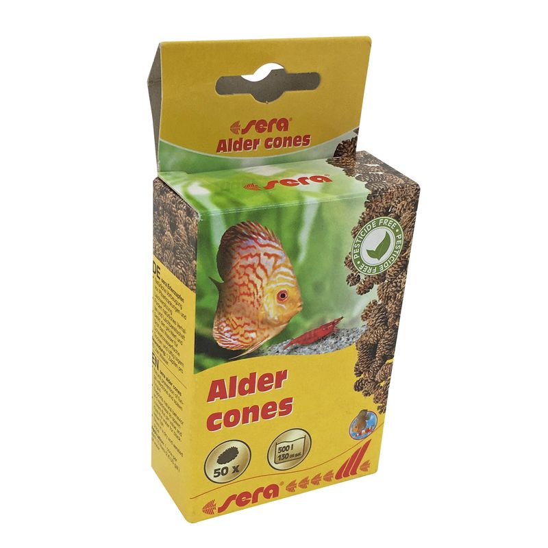 مخروط ضد قارچ آبزیان سرا مدل alder cones بسته 40 عددی
