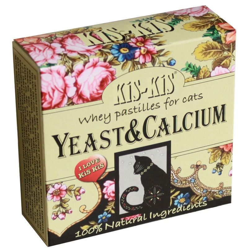مولتی ویتامین گربه کیس کیس مدل yeast & calcium کد 1041 وزن 100 گرم