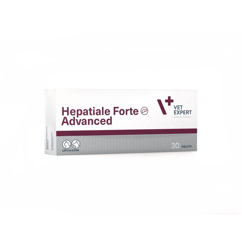 مکمل تقویت کبد سگ و گربه وت اکسپرت مدل hepatiale forte بسته ۳۰ عددی