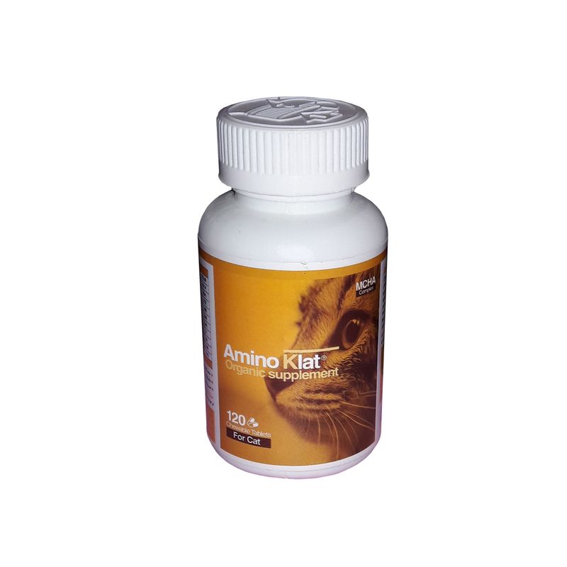 مکمل تقویتی حفاظتی آمینوکلات گربه مدل organic supplement کد tbz01 مجموعه 120 عددی