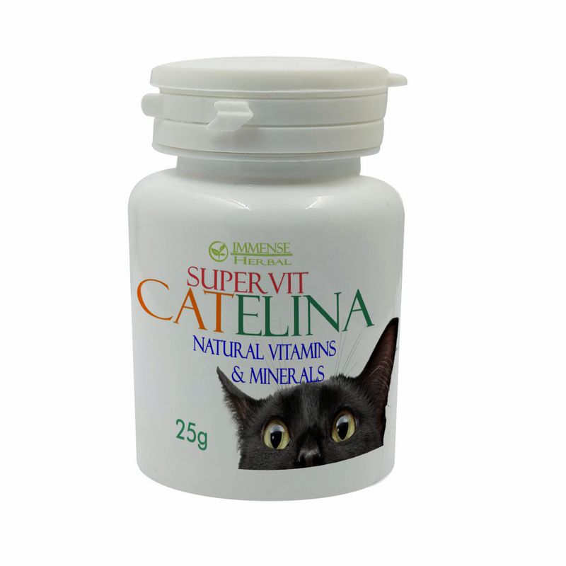 مکمل تقویتی گربه ایمنس هربال مدل 20catelina  وزن 25 گرم
