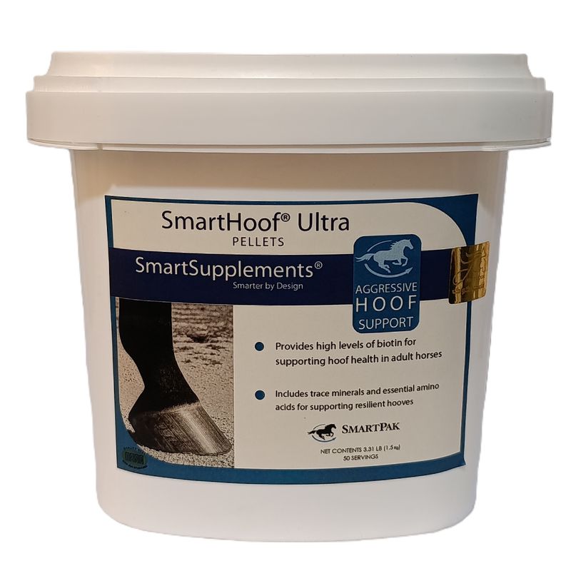 مکمل خوراکی تقویت سم اسب فست‌کوک مدل smart hoof ultra وزن 1.5 کیلوگرم