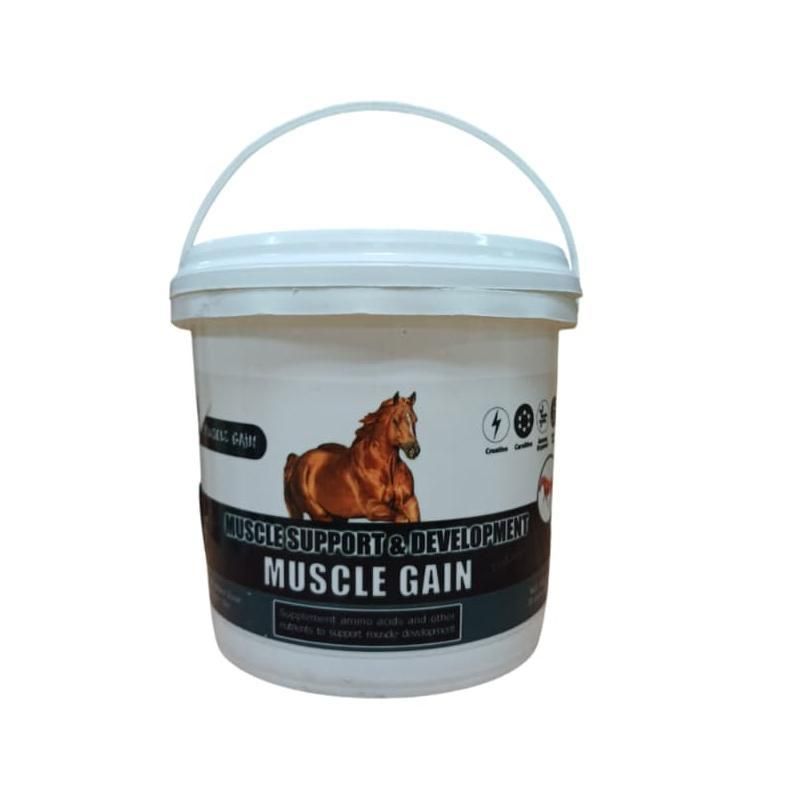 مکمل عضله ساز اسب مدل muscle gain وزن 750 گرمی