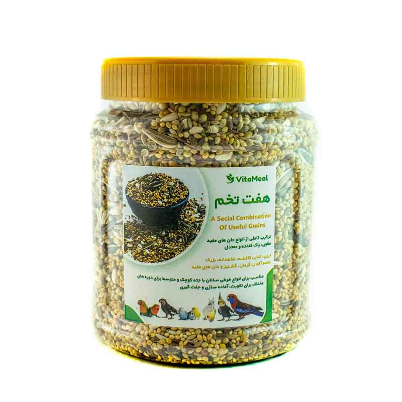 مکمل غذایی طوطی سانان ویتامیل مدل هفت تخم وزن 500 گرم