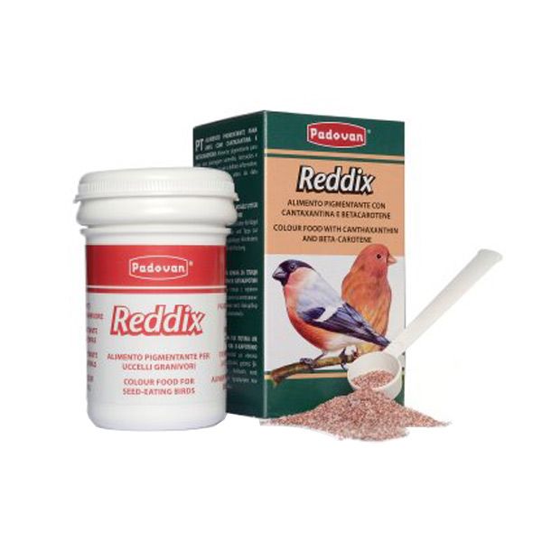 مکمل غذایی پرندگان دانه خوار پادوان مدل reddix بسته 30 گرم