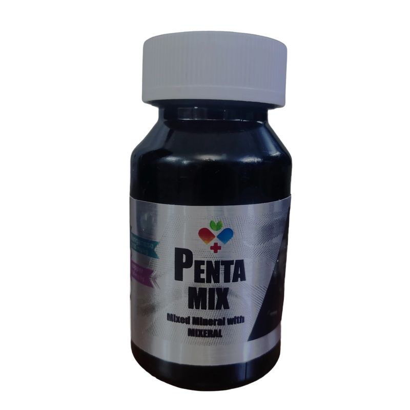 مکمل مینرال پرندگان میکسرال مدل penta mix بسته 100 گرمی