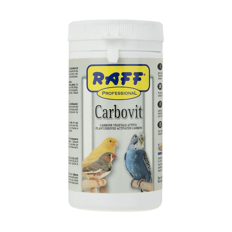 مکمل پرندگان راف مدل carbovit وزن 100 گرم