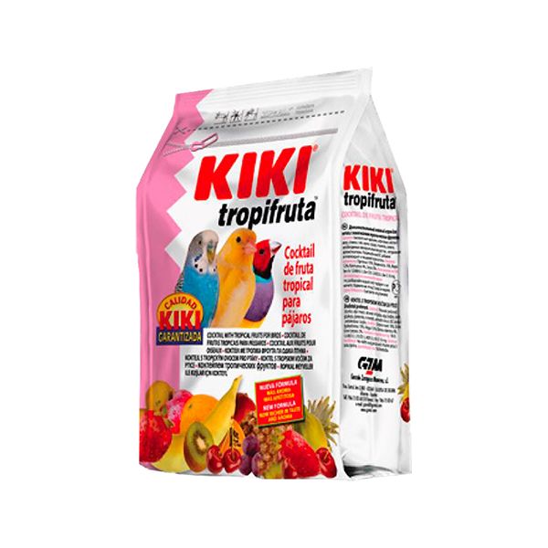 مکمل پرندگان کیکی مدل میوه های استوایی کد 0436 وزن 300 گرم