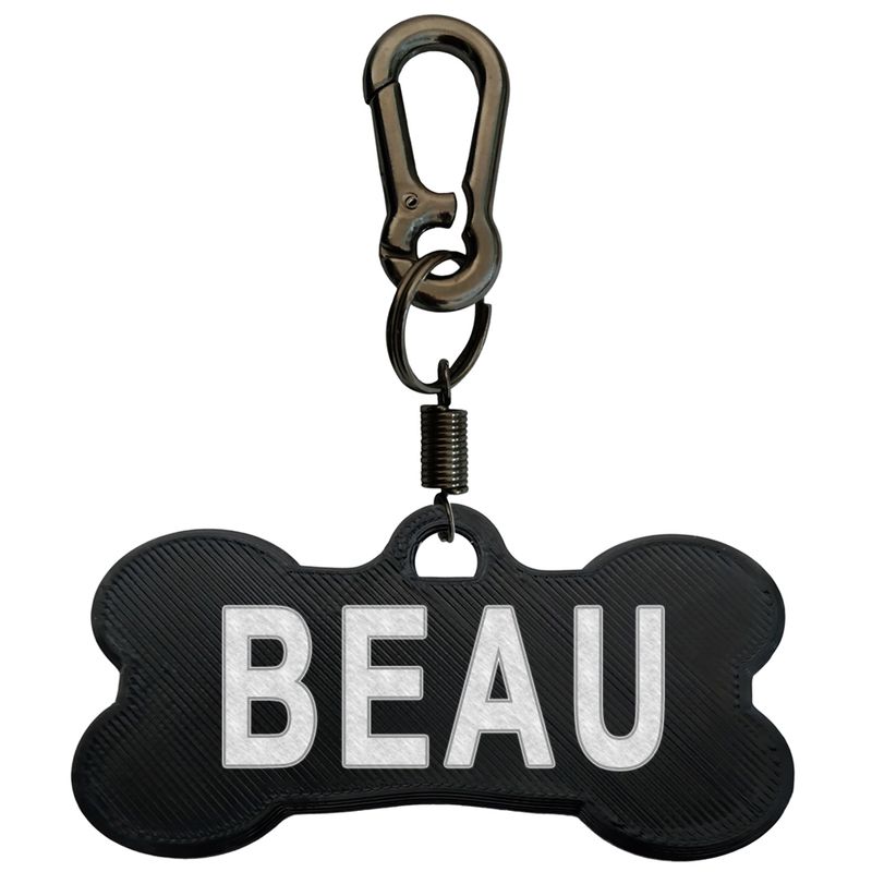 پلاک شناسایی سگ مدل beau