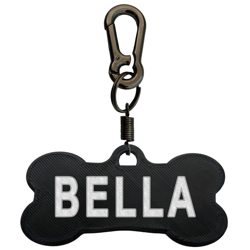 پلاک شناسایی سگ مدل bella