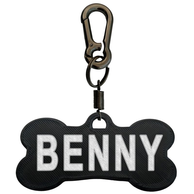 پلاک شناسایی سگ مدل benny