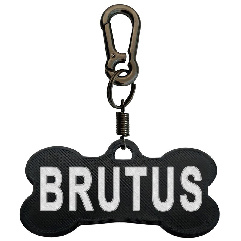 پلاک شناسایی سگ مدل brutus