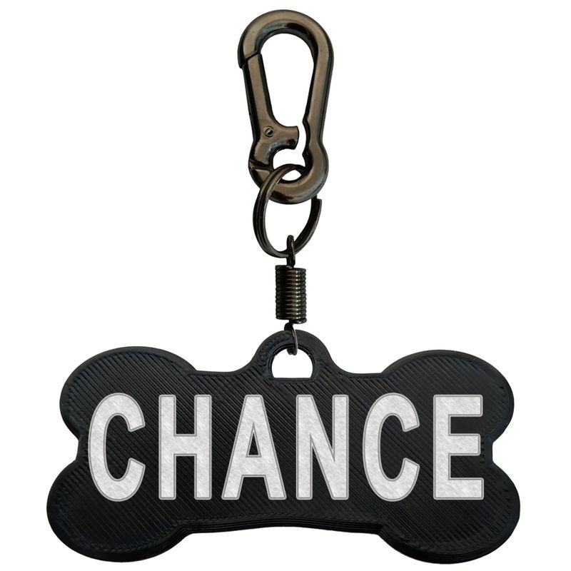 پلاک شناسایی سگ مدل chance